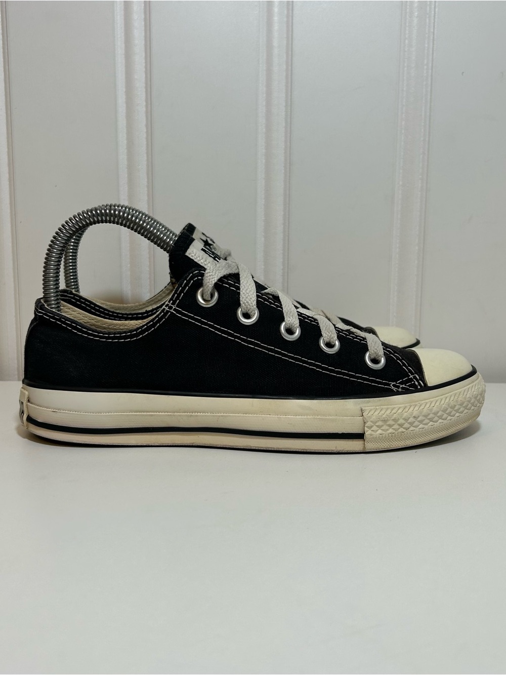 Converse ctas all star Black Low-Top Canvas Sneakers